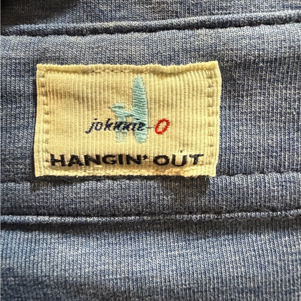 Johnnie-O Hangin' Out polo shirt in blue cotton blend Size XXL NWOT - Picture 4 of 4